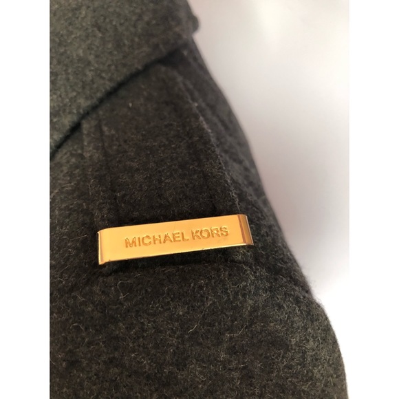 Michael kors wool blend grey coat - Picture 6 of 6